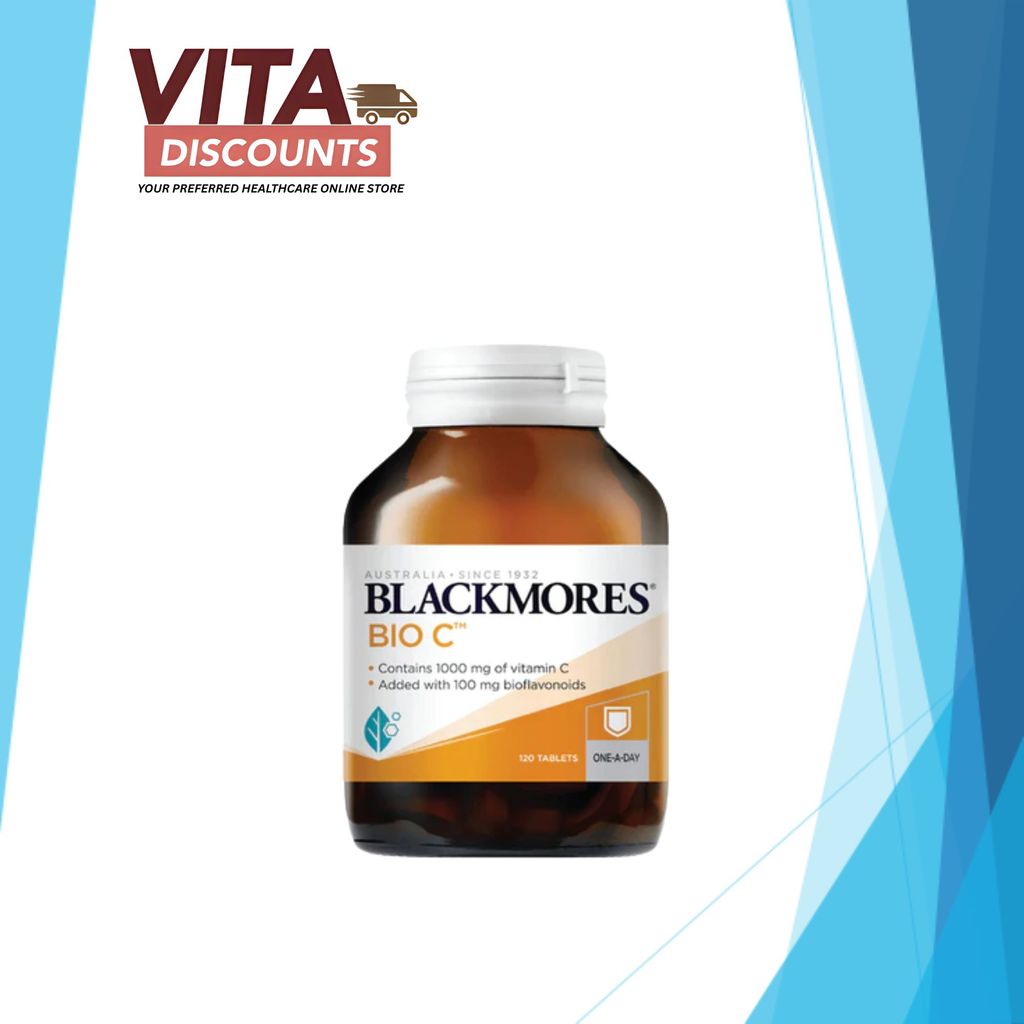 Blackmores Bio C 1000mg Tabs (120's x 1/2 Pack) [Exp 04/2027]
