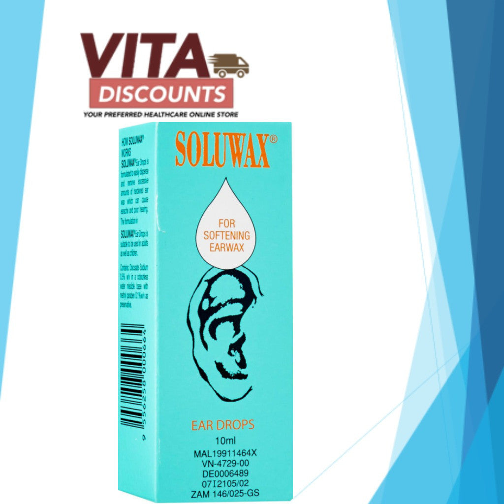Soluwax Ear Drops (10ml) [Exp 02/2027]