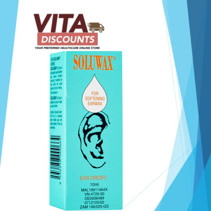 Soluwax Ear Drops (10ml) [Exp 02/2027]