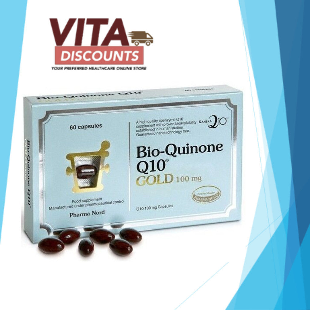 Bio-Quinone Q10 Gold Version 100mg Caps (60's)