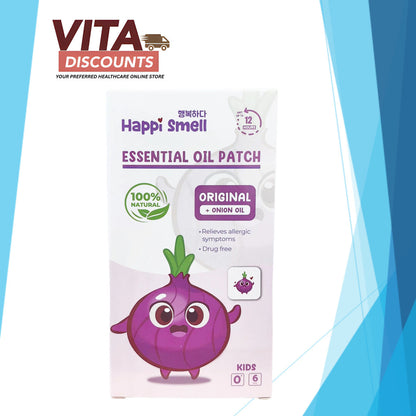 Happi Smell Essential Onion Oil Patch (6's) [Exp 06/2027]