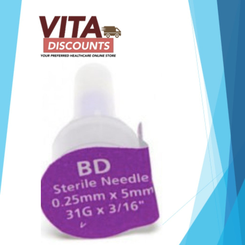 Bd Ultra-Fine Plus Pen Needles 4Mm / 5Mm (31g) / (31g) One Unit (1's)