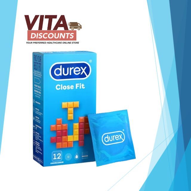 DUREX CONDOMS CLOSE FIT 12S EXP01/2027