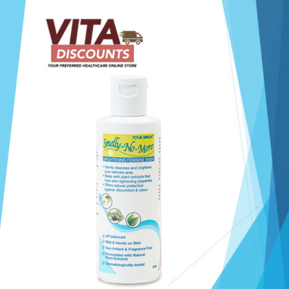 Total Image Smelly-No-More - Hydra-Protect/Soothing/Brightening Feminine Wash (200ml) [Exp 06/2028]