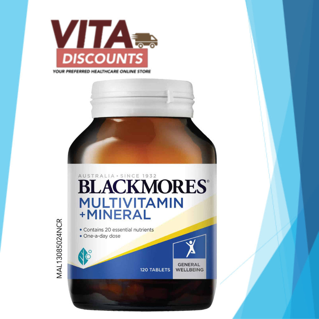 Blackmores Multivitamin + Mineral Tabs Big Bottle (120's) [Exp 11/2027]