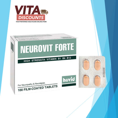 Neurovit Forte Tabs (100's) [Exp 11/2028]