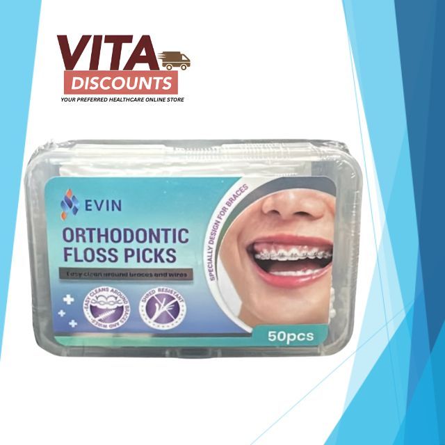 EVIN ORTHODONTIC FLOSS PICKS 50S