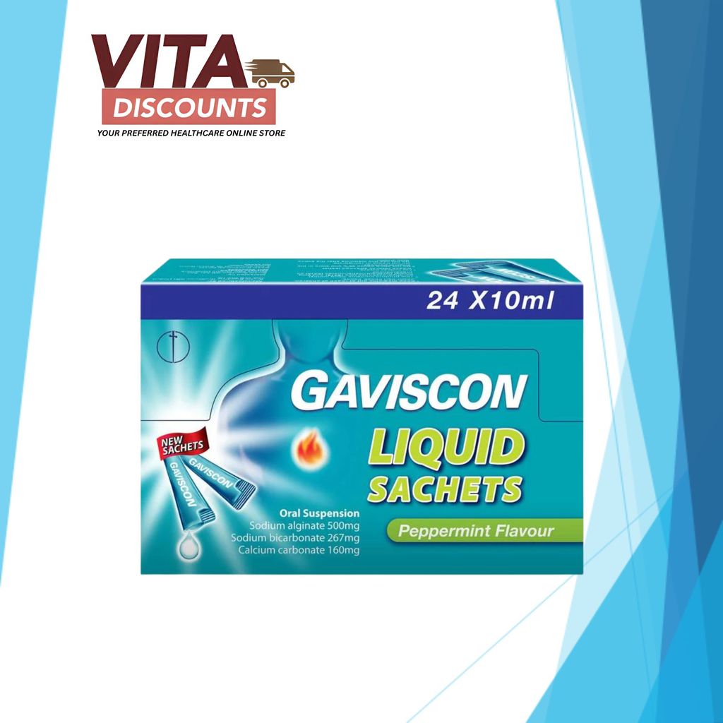 Gaviscon Liquid Sachets (10ml x 24's) [Exp 05/2027]