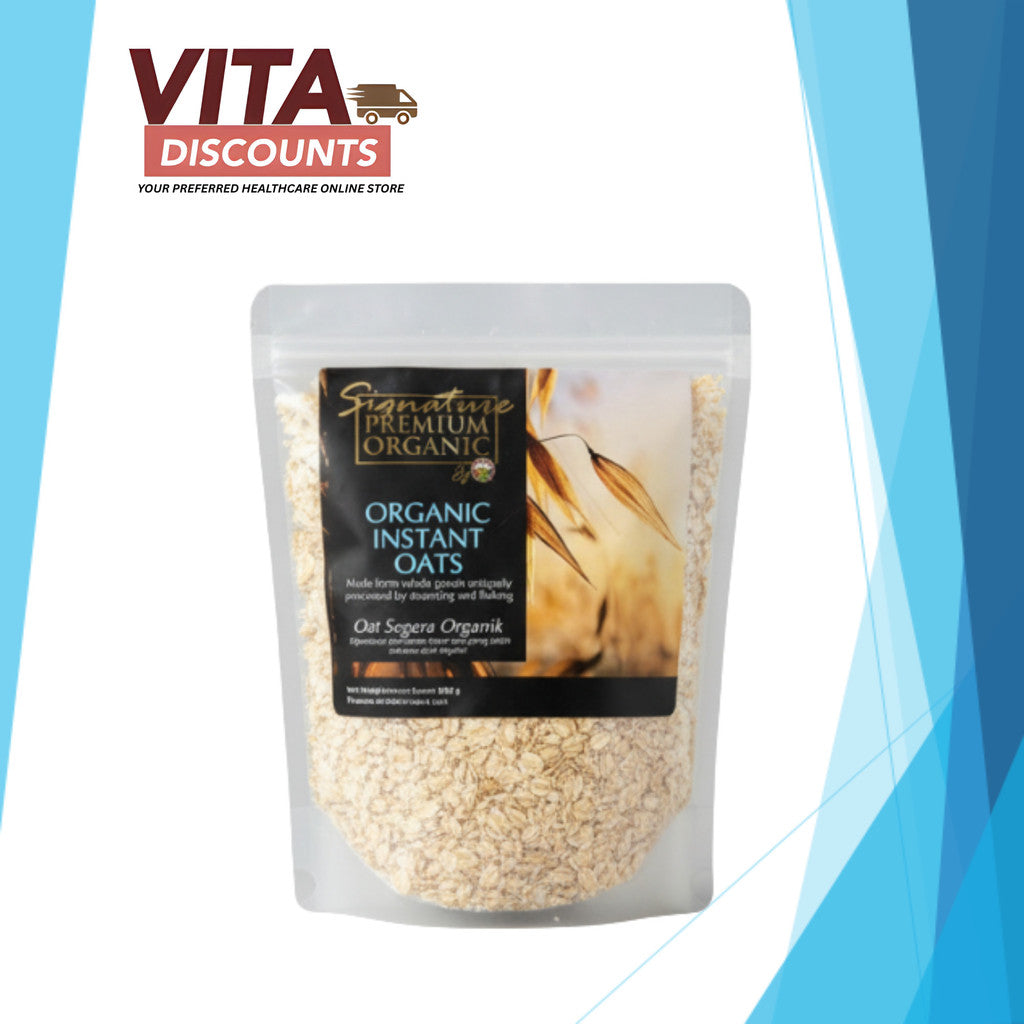 Signature Premium Organic Instant Oats (500g)