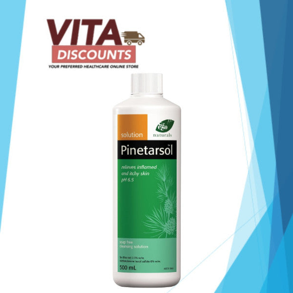 Ego Naturals Pinetarsol Cleansing Solution Big Bottle (500ml) [Exp 06/2028]