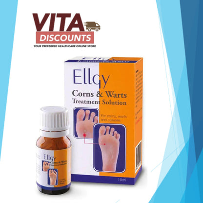 Ellgy Corns & Warts Treatment Solution (10ml) [Exp 08/2028]