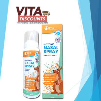 Evin Nasal Spray - Hypertonic/Isotonic (50ml) [Exp 03/2028]