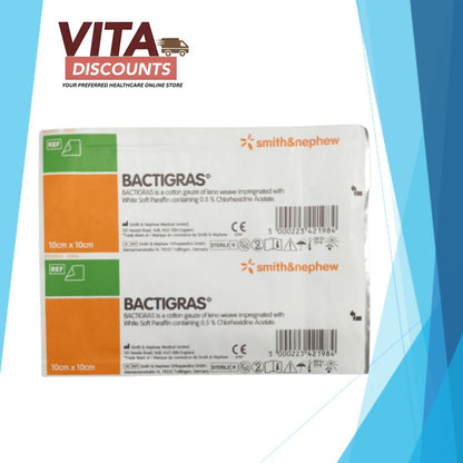 Smith&Nephew Bactigras One Piece (10 x 10cm x 1's)