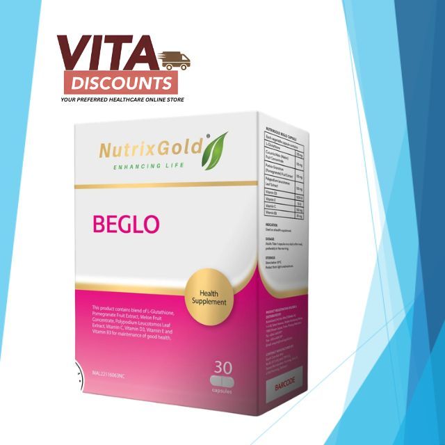 NUTRIXGOLD BEGLO CAPS 30S EXP08/2027