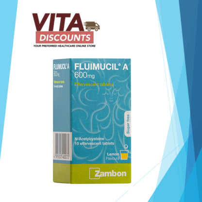 Fluimucil A 600mg Tabs (10's) [Exp 03/2027]