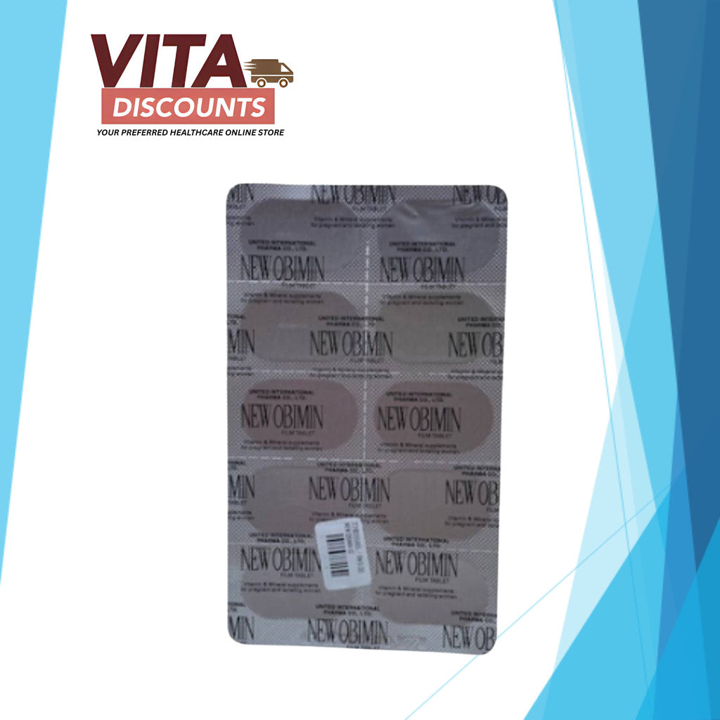 New Obimin Tabs One Strip (10's) [Exp 09/2027]