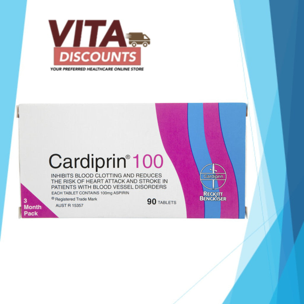 Cardiprin 100 100/45mg Tabs (30's/90's) [Exp 02/2027]