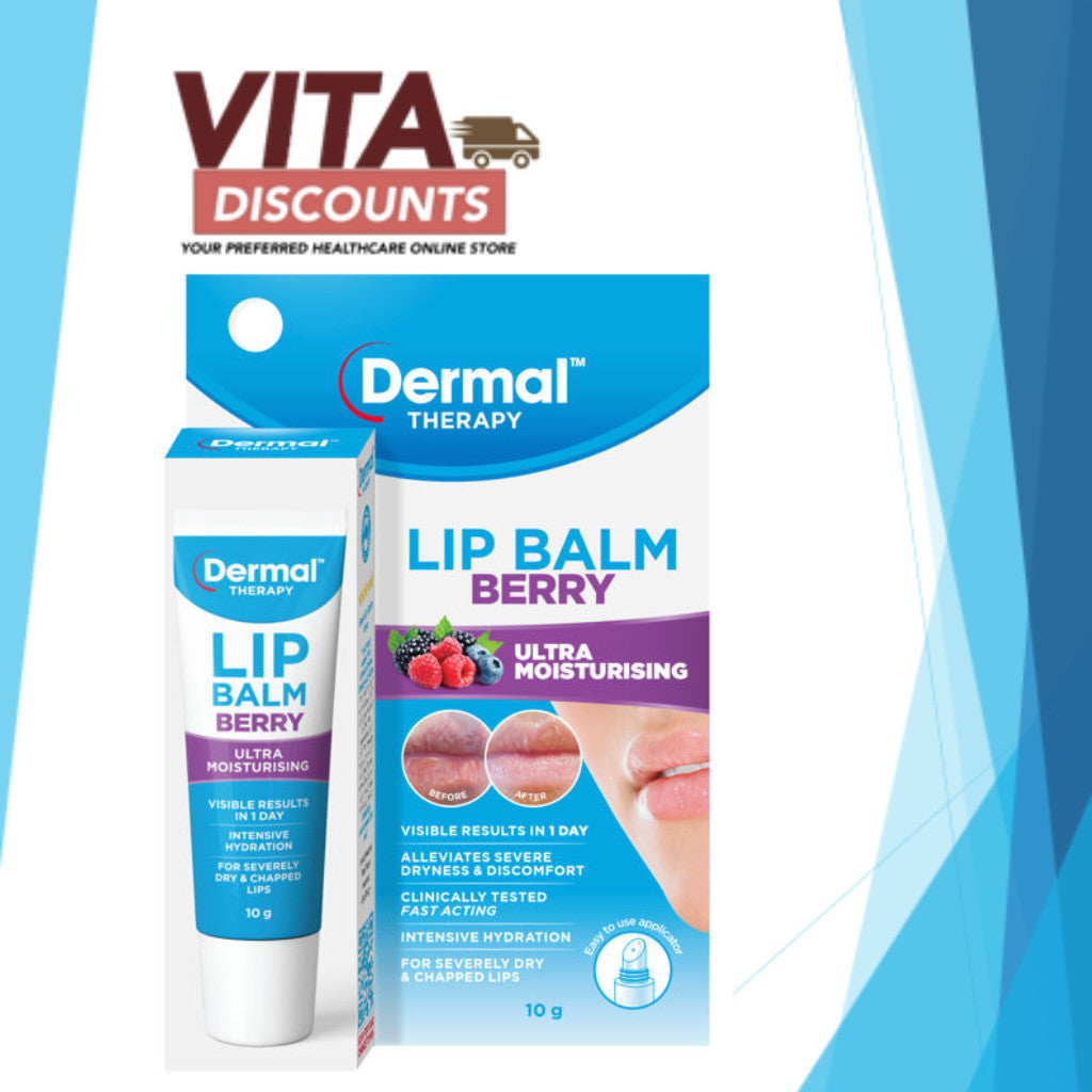 Dermal Therapy Lip Balm Berry (10g)