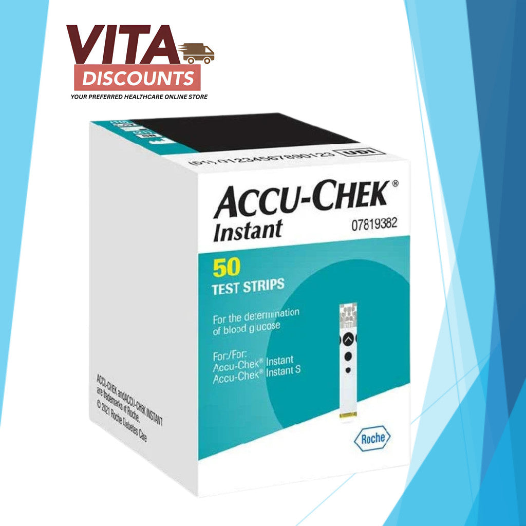Accu-Chek Test Strips Instant (25's/50's) [Exp 09/2027]