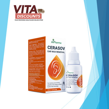 Aipharma Cerasov Ear Wax Removal (20ml) [Exp 11/2028]