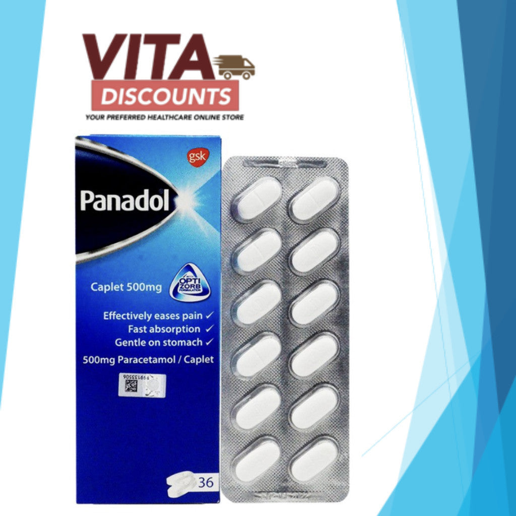 Panadol Optizorb 500mg Caplets One Strip (12's) [Exp 01/2028]