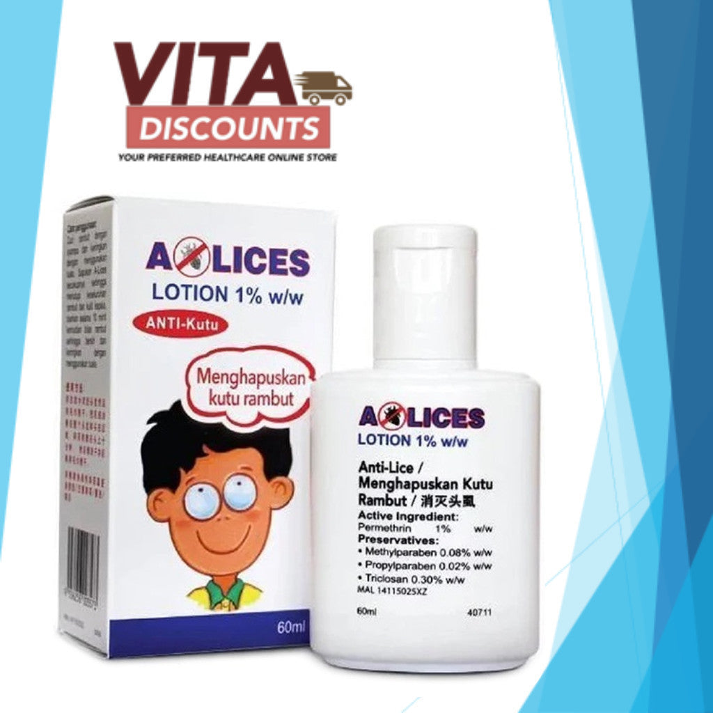 A Lices 1% Lotion (60ml) [Exp 09/2028]