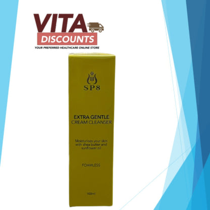 Sp8 Extra Gentle Cream Cleanser (100ml) [Exp 11/2028]  [Extra 1 Gift]