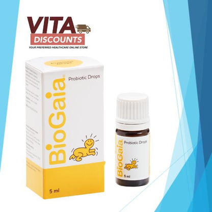 Biogaia Probiotic Regular Drops Without Vitamin D3 (5ml x 1/2 Pack)