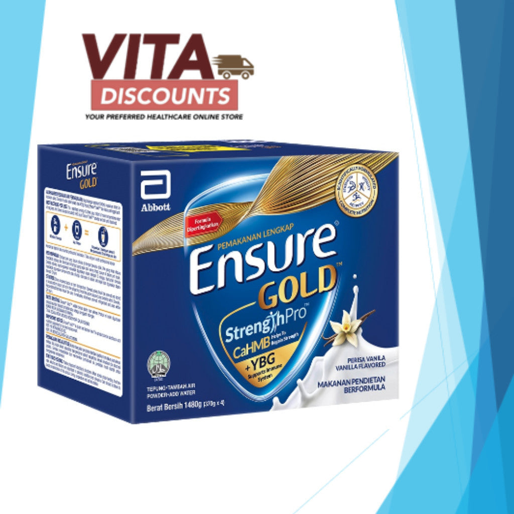 Ensure Gold Complete Nutrition Powder - Vanilla/Wheat/Coffee (1.48kg) [Exp 07/2027]