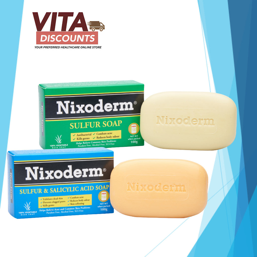 Nixoderm Sulfur/Sulfur & Salicyclic Acid Soap (100g) [Exp 07/2028]