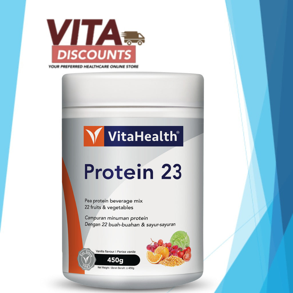Vitahealth Protein 23 Powder (450g) [Exp 07/2027]