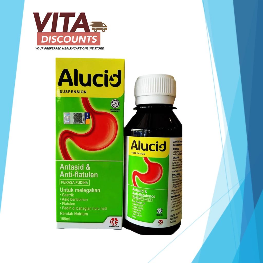 Alucid Suspension (100ml) [Exp 08/2027]