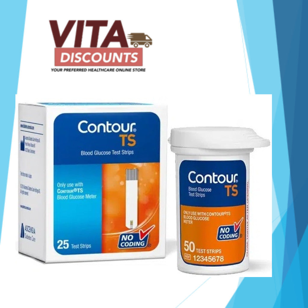 Contour Ts Test Strips TS Type (25's x 1/2/3 Pack)