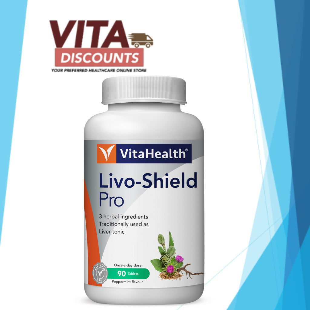 Vitahealth Livo-Shield Pro Tabs (90's) [Exp 11/2027]