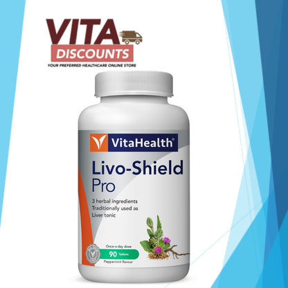 Vitahealth Livo-Shield Pro Tabs (90's) [Exp 11/2027]