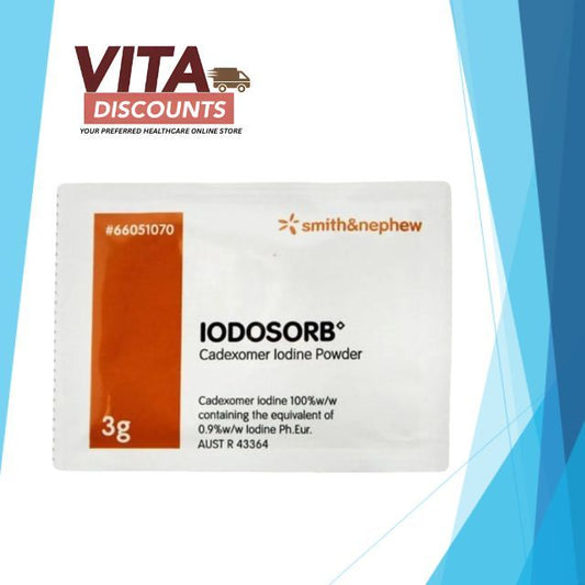 Smith&Nephew Iodosorb Powder One Small Pack (3g) (1's) [Exp 05/2028]