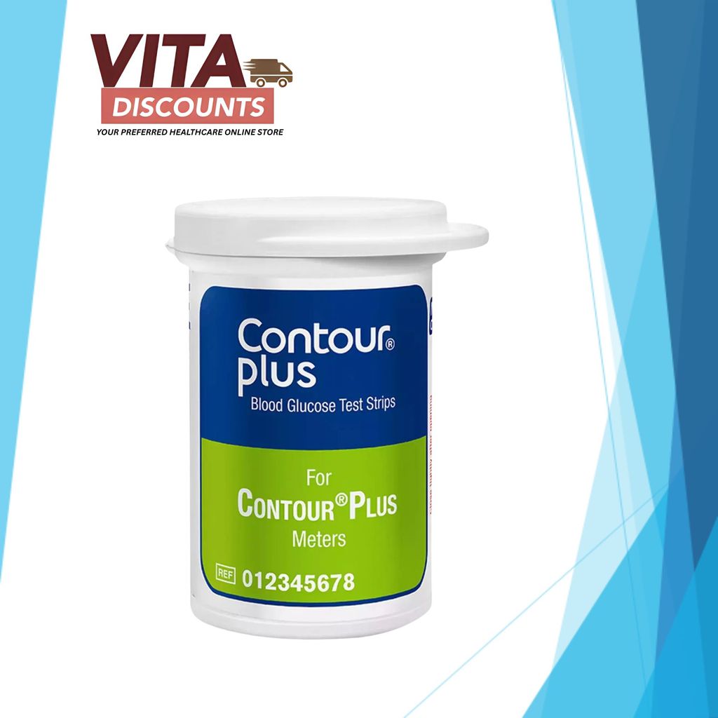Contour Plus Test Strips Plus Type (25's x 1/2/3 Pack) [Exp 09/2027]