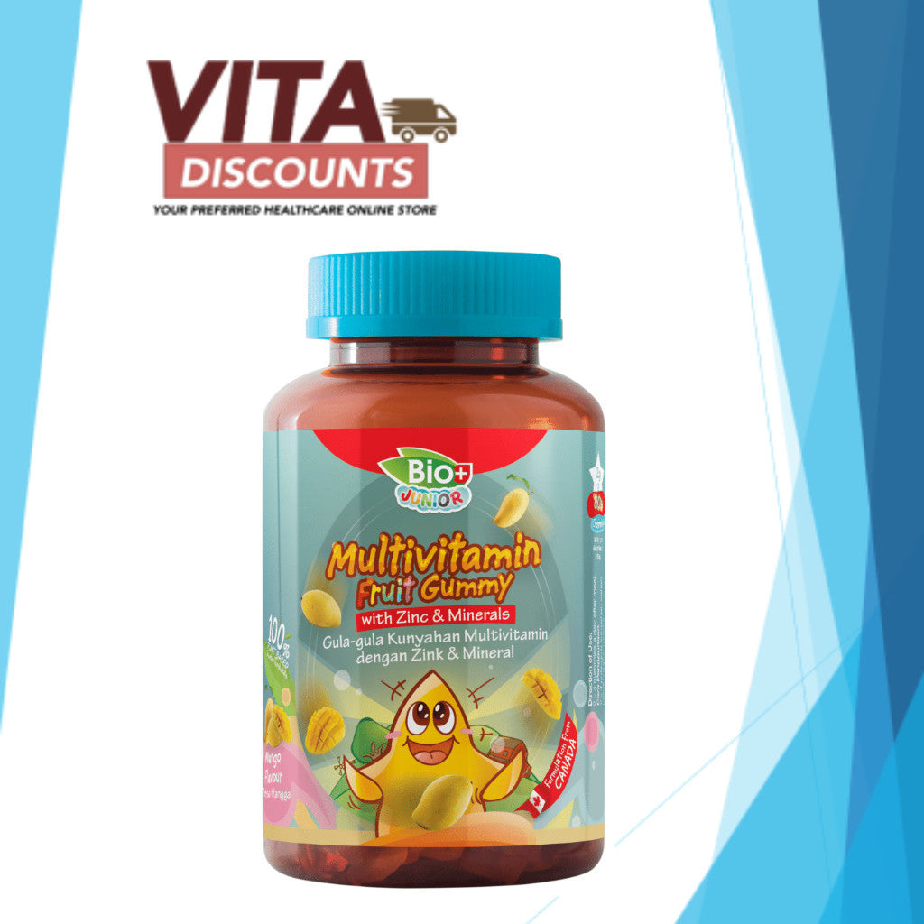 Bio+ Junior Multivitamin Fruit Gummy (160g) [Exp 03/2027]
