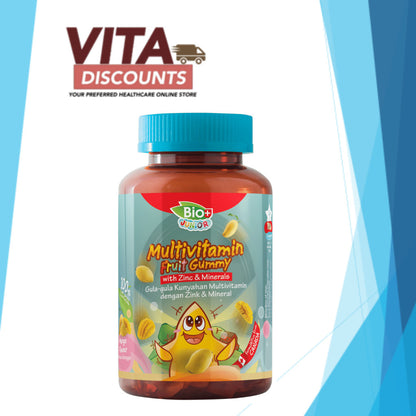 Bio+ Junior Multivitamin Fruit Gummy (160g) [Exp 03/2027]