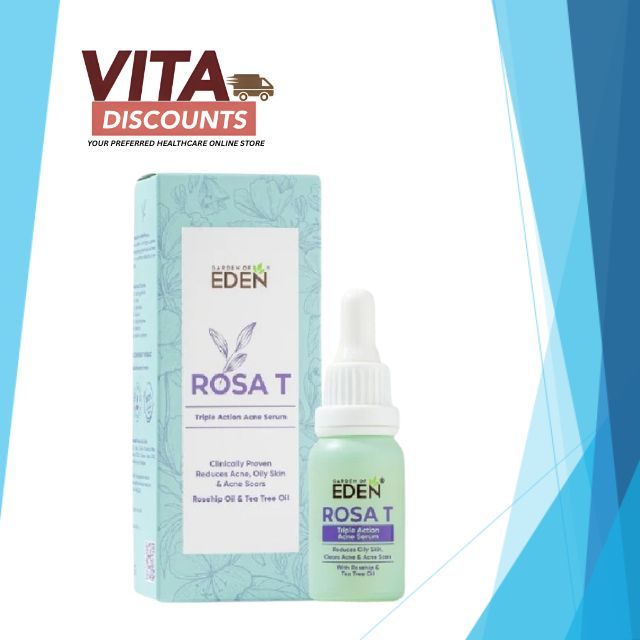 Garden Of Eden Rosa T Triple Action Acne Serum (15ml) [Exp 11/2027]