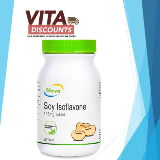 Nova Soy Isoflavone 125mg Tabs (60's) [Exp 01/2027]  [Extra 1 Gift]