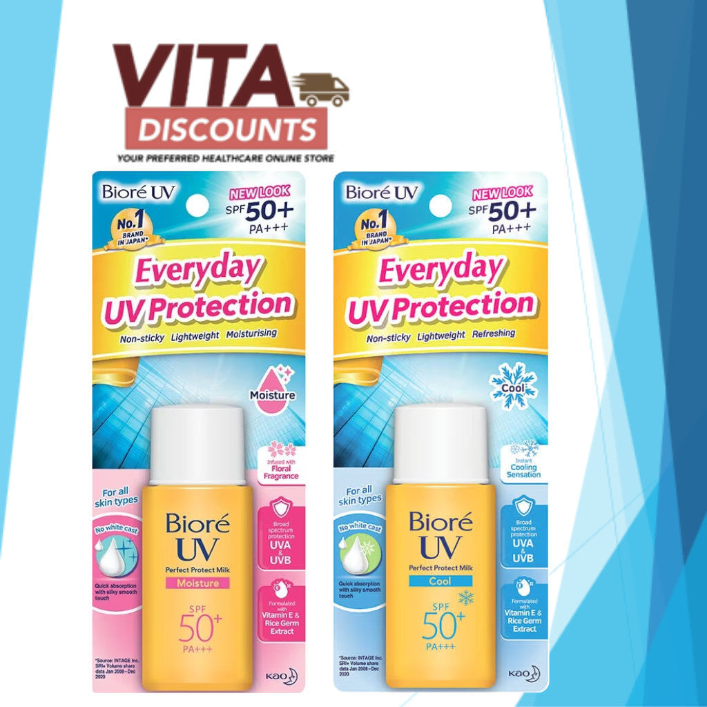 Biore Uv Perfect Protect Milk Moisture/Cool Spf50+ (25ml)