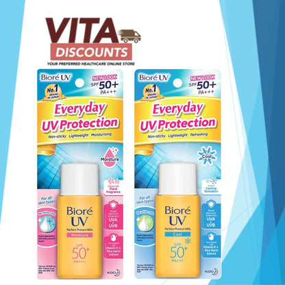 Biore Uv Perfect Protect Milk Moisture/Cool Spf50+ (25ml)