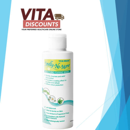 Total Image Smelly-No-More - Hydra-Protect/Soothing/Brightening Feminine Wash (200ml) [Exp 06/2028]