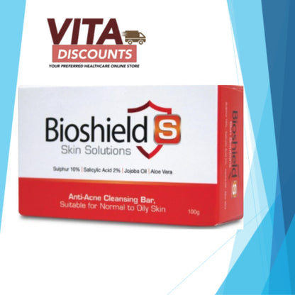 Bioshield S Cleansing Bar (100g x 1/4 Pack) [Exp 08/2027]