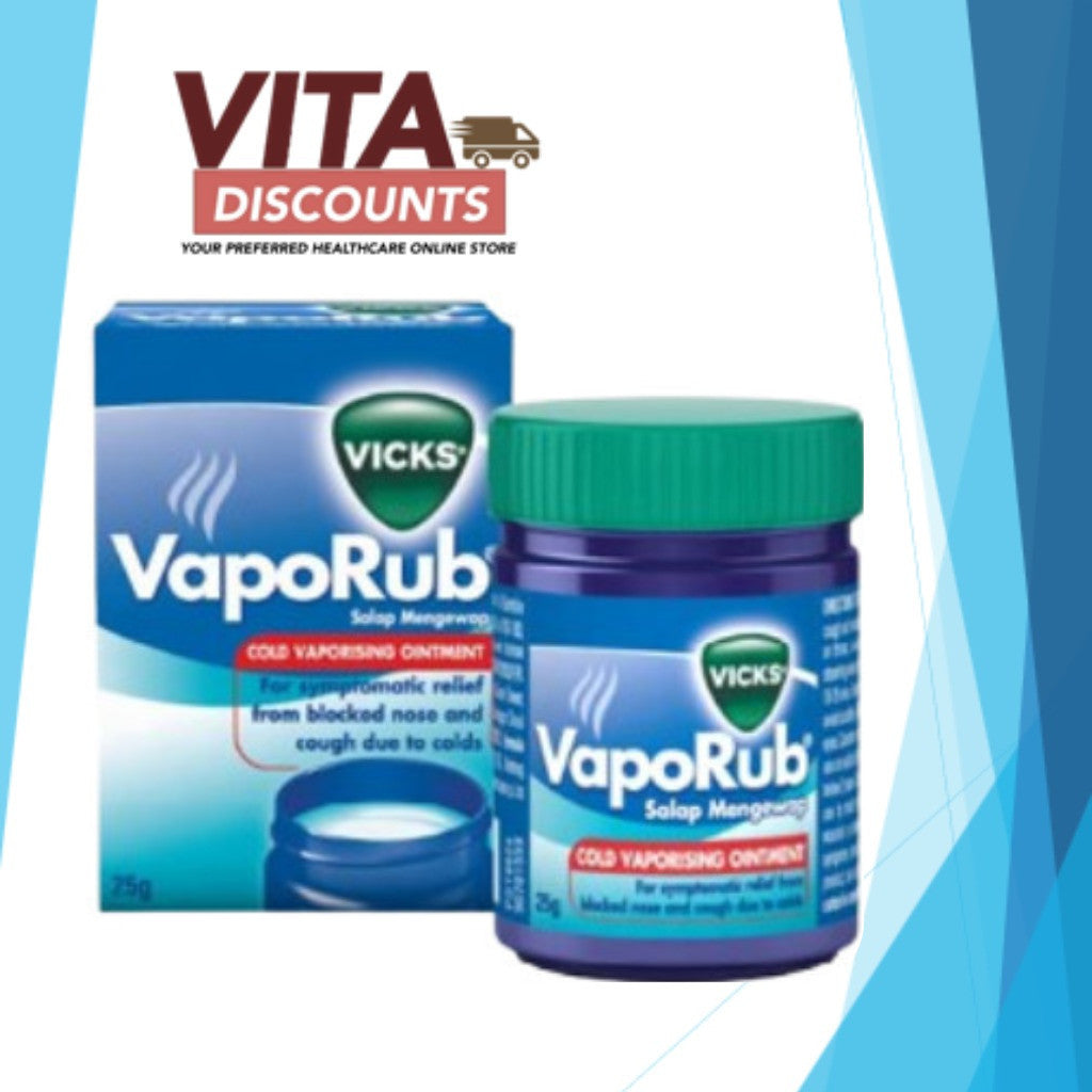 Vicks Vaporub Ointment (10g/25g/50g/100g)