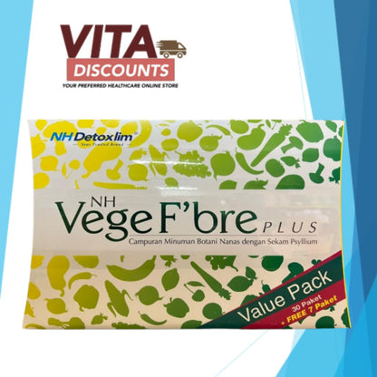 Nh Vege F'Bre Plus Sacs (15g x 37's) [Exp 07/2027]