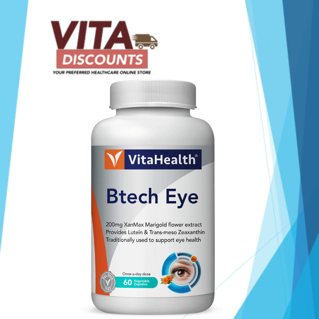 Vitahealth Btech Eye Vcaps (60's) [Exp 12/2026]