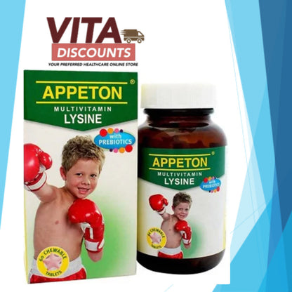 Appeton Multivitamin Lysine Tabs (60's) [Exp 04/2028]