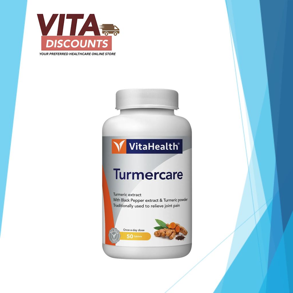 Vitahealth Turmercare Tabs (50's) [Exp 01/2027]